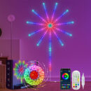 TECPHILE Firework LED Strip Light, App & Remote Control, Music Sync
