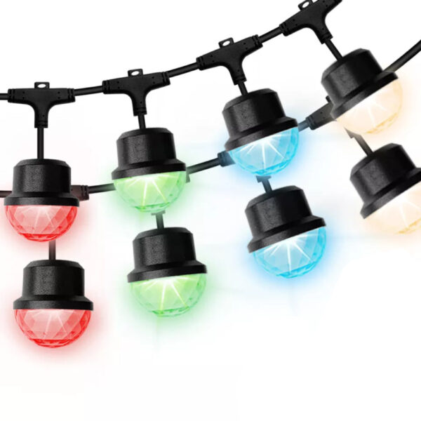 TECPHILE - RGB+WW LED String Light Bulb